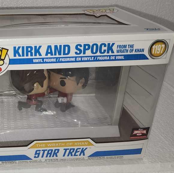 Kirk and Spock Funko Pop - Picture 2 of 2